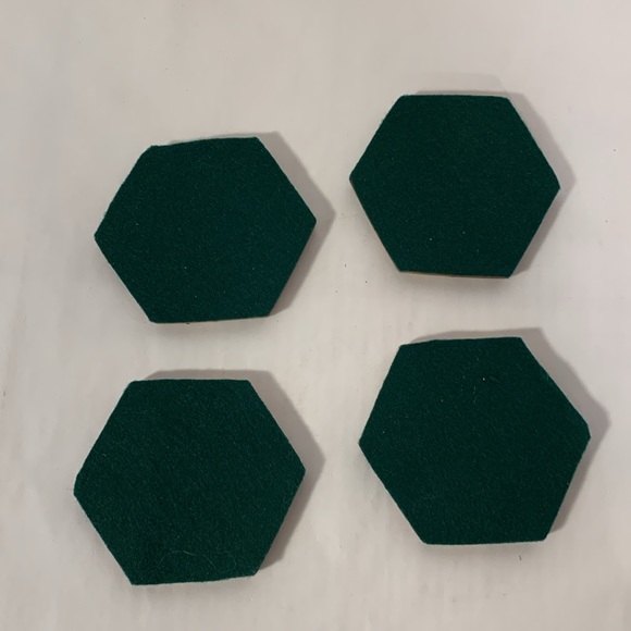 Handmade drink Coasters wooden set 4 - Picture 7 of 7